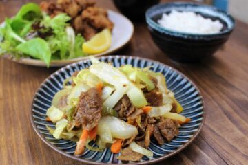 Yasai Itame Stir-Fry with Veggie Meat
