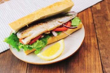 Shime Saba Sandwich (Balik Ekmek)